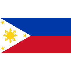 Filippinernas flagga Vit