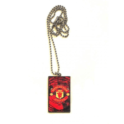 Manchester United Halsband Silver