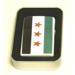 Syriens gamla flagga bensintändare