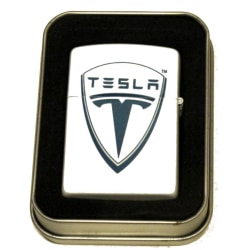 Tesla bensin lighter Silver