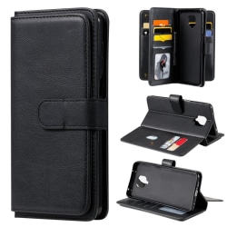 Redmi Note 9S/9 Pro Praktisk Plånboksfodral med 11-Fack Array V2 Svart