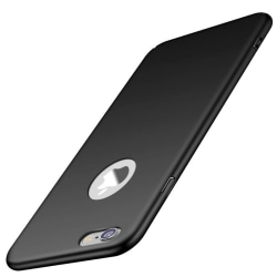 iPhone 6 / 6S Erittäin ohut kumipäällysteinen mattamusta Cover B Black
