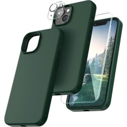 3in1 Gummibelagt Stilrent Skal iPhone 12 Mini - Grön