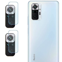 Xiaomi Redmi Note 10 Pro 4G 5D Kamera Linsskydd Flexibelt Glas Transparent