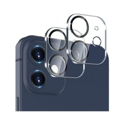 2-PACK iPhone 12 Mini / iPhone 11 Skydd Linsskydd Kameraskydd Transparent