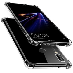Huawei P20 Lite Stötdämpande Silikon Skal Shockr Transparent