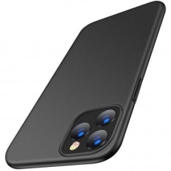 iPhone 11 Pro Ultratunn Gummibelagd Mattsvart Skal Basic® V2 Svart