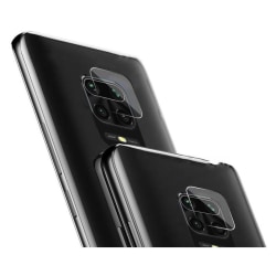 Xiaomi Redmi Note 9 Kamera Skydd Linskydd Flexibelt Glas Svart