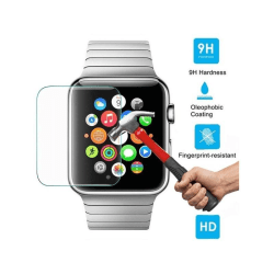 2-PACK Apple Watch 42mm Härdat Glas 0.2mm 9H 2.15D Transparent