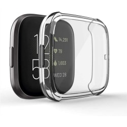 Ultratynt TPU-deksel Fitbit Versa 2 Liquid i full dekning Transparent