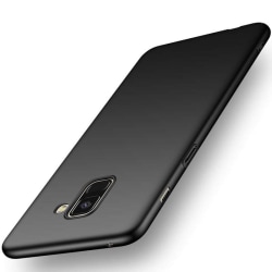 Samsung J6 2018 Ultraohut kumipinnoitettu mattamusta Cover Basic Black