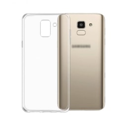Samsung J6 Stötdämpande Skal Glassback Transparent