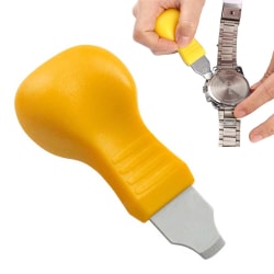 Byta Batteri på Klocka - Boettöppnare - Klockverktyg för gul yellow