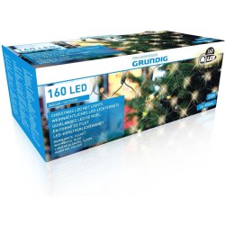 Grundig ljussnät 160 LED utomhus och inomhus