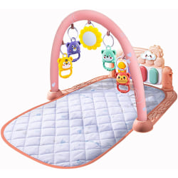 Baby Aktivitetsgym | Baby Play Gym Pad, Baby Gym Play Pad, Baby Gym Leksaker & aktivitet Lekmatta, Musical Light Activity Center, Födelsedagspresent Pla