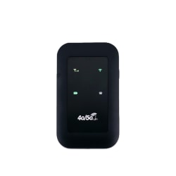 4G Portable Mobile Hotspot Router, 2100mAh batteri, Plug and Play, Lämplig för resor,