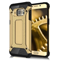 Skal till Samsung Galaxy S7 Edge Armor Guld Skydd Fodral Guld