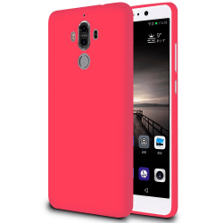 Enfärgat Mjukt Skal för Huawei Mate 9 Tunnt Mobilskydd Silikon S Röd
