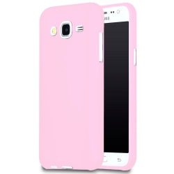 Mjukt Mobil-Skydd för Samsung Galaxy J5 Mobilskydd Stötsäker Gum Rosa