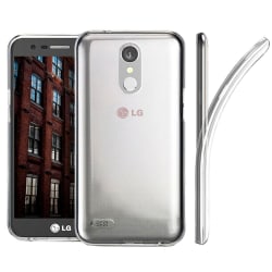 Tunnt Mjuktal för LG K8 (2017) Mobilskal Telefon Gummi Klart Transparent