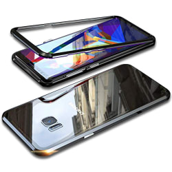 Hårt Mobilskal för Samsung Galaxy S7 Bok Aluminium Hård-Plast Hä Svart
