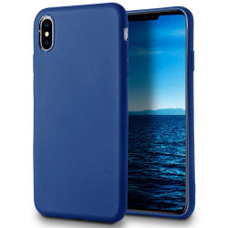 Ultra-Slim Skal Skydd till iPhone X / XS | Blå Stöttåligt TPU Blå