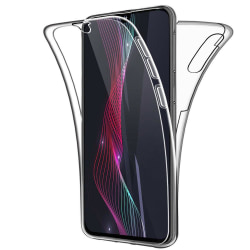 Helskydd Mobil för Samsung Galaxy A40 Stötsäkert Mobilskal Silik Transparent