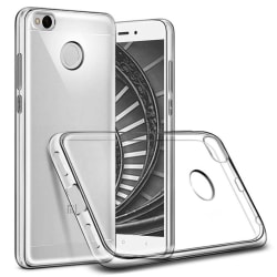 Mjukt Klart Tunnt Mobilskal för Xiaomi Redmi 4x Silikon Klart Transparent