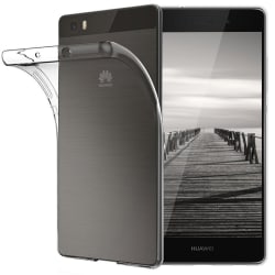 Mjukt Genomskinligt Mobil-Skydd för Huawei P8 Lite Klart Transparent