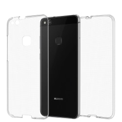 360 Grad Skydd för Huawei P10 lite TPU Silikon Mobilskydd Stötsä Transparent