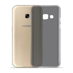 Enfärgat Mjukt Skal för Samsung Galaxy A3 (2017) Stötsäker Ultra Mörkgrå