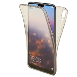 Stötsäkert Skal för Huawei P20 360 Graders Skydd Telefon Mobilsk Guld