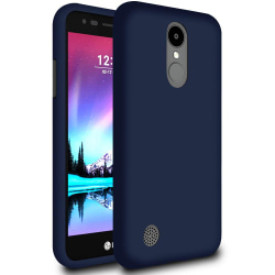 Ultra tunnt skal till för LG K4 (2017) Telefon TPU Mobilskydd St Mörkblå