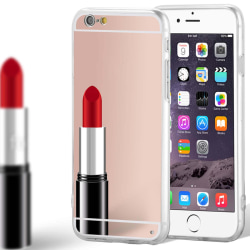 Spegel TPU Skal för Apple iPhone 6 Plus / 6s Plus Silikon Mobils Rosa guld