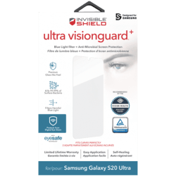 Zagg Invisibleshield Ultra Visionguard+ Skärmskydd för Galaxy