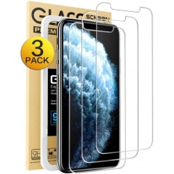 Härdat skyddsglas Samsung S22 (3-Pack)