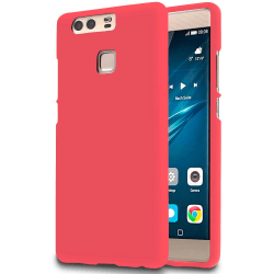 Mjukt Mobil-Skydd för Huawei P9 Silikon Stötsäker Mobilskal Tele Röd
