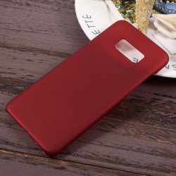 Samsung Galaxy S8 Lätt Enfärgat Stötsäker Skal Mobilskal Hårt Te Röd