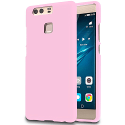 Mjukt Tunnt Mobilskal för Huawei P9 Telefon Silikon Mobilskydd S Rosa