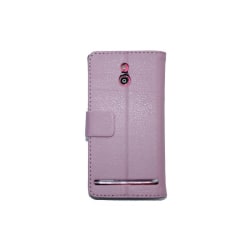 Mobilplånbok 2-kort Sony Xperia P (LT22i) Lila