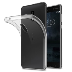 Silikon skal transparent Nokia 8 (TA-1004)