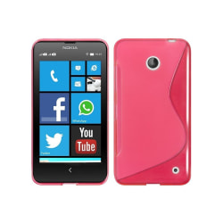 S Line silikon skal Nokia Lumia 630/635 (RM-976) Rosa