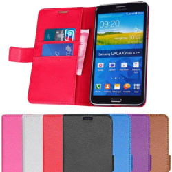 Mobilplånbok 2-kort Samsung Galaxy Mega 2 (SM-G750F) Röd
