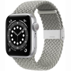 Flätat Elastiskt Armband Apple watch 6 (44mm) - Stone