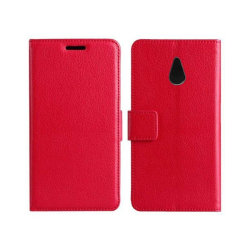 Mobilplånbok 2-kort HTC ONE Mini (M4/601e) Röd