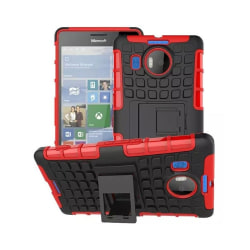 Stöttåligt skal med ställ Microsoft Lumia 950XL (RM-1116) Röd