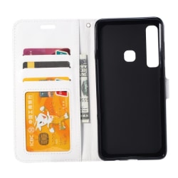 Mobilplånbok 3-kort Samsung Galaxy A9 2018 (SM-A920F) Vit