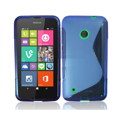 S Line silikon skal Nokia Lumia 530 (RM-1017) Blå
