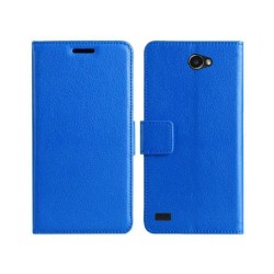 Mobilplånbok 2-kort LG Bello 2 (X150) Blå