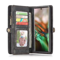 Multiplånbok CaseMe 11-kort Samsung Galaxy Note 10 Plus (SM-N97 Svart/Grå